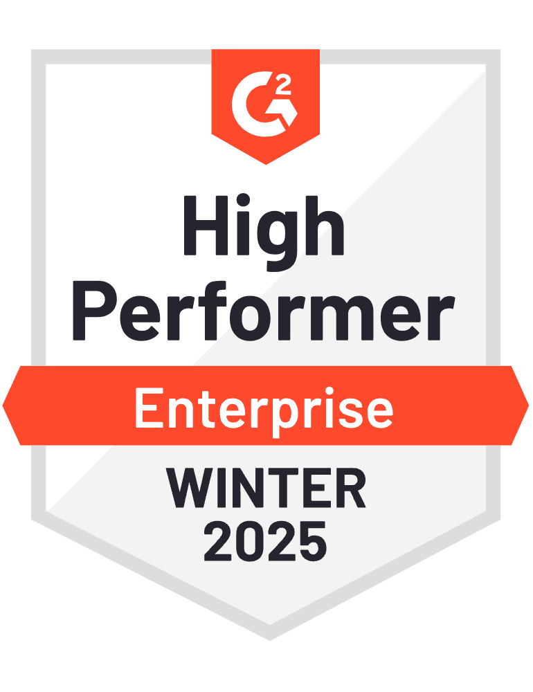 G2 High Performer, Winter 2025